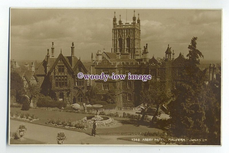 Ju1177 - Malvern , Abbey Hotel - Judges postcard 7348