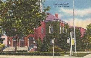 Massachusetts Plymouth Memorial Hall