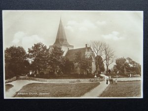 Sussex ALFRISTON Church of St. Andrew c1910 Postcard by South Downs Series