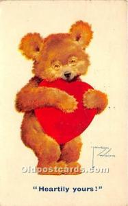  Bear Postcard Post Card Artist Lawson Wood