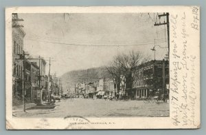 GRANVILLE NY MAIN STREET ANTIQUE POSTCARD