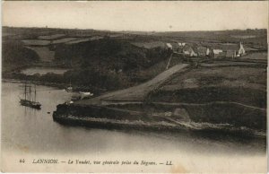 CPA LANNION Le Yaudet - Vue Generale prise du Beguen (1146721)