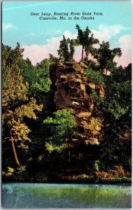 Deer Leap Roaring River State Park Cassville Missouri in the Ozarks Postcard