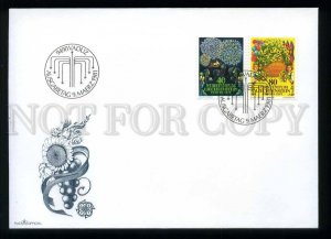 210391 Liechtenstein Europe folklore 1981 year FDC