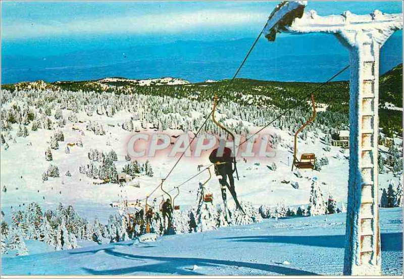 Bursa Modern Postcard View of a Uludag