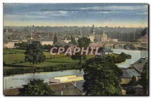 Old Postcard Chateau Gontier City View Bel Air