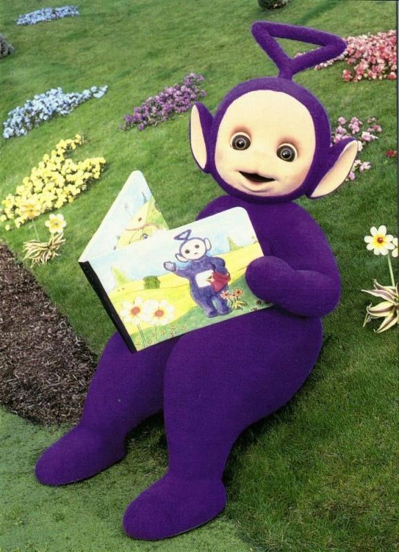 British Pre-School Childrens Television Series TELETUBBIES Tinky-Winky 1996 3