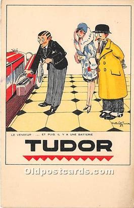 Tudor Le Vendeur Advertising Unused 