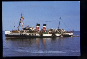 FE3642 - Paddle Steamer - Waverley , built 1946 - postcard