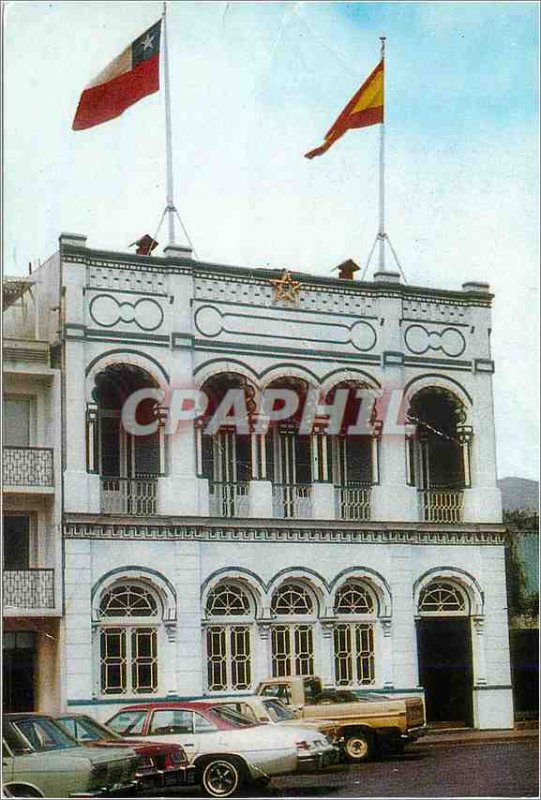 Postcard Modern Iquique Centro Espanol