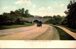 Ohio Cleveland Boulevard In Brookside Park