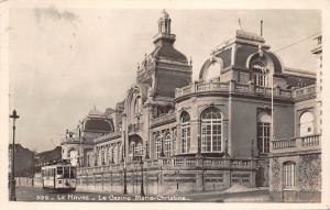 Br43853 Tramway Tram Chemin de fer le Havre Le Casino Marie Christine