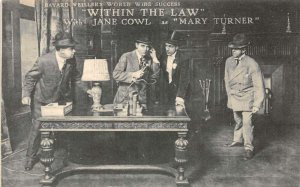 Within the Law by Bayard Veiller Theater Performance Actors Postcard AA75029