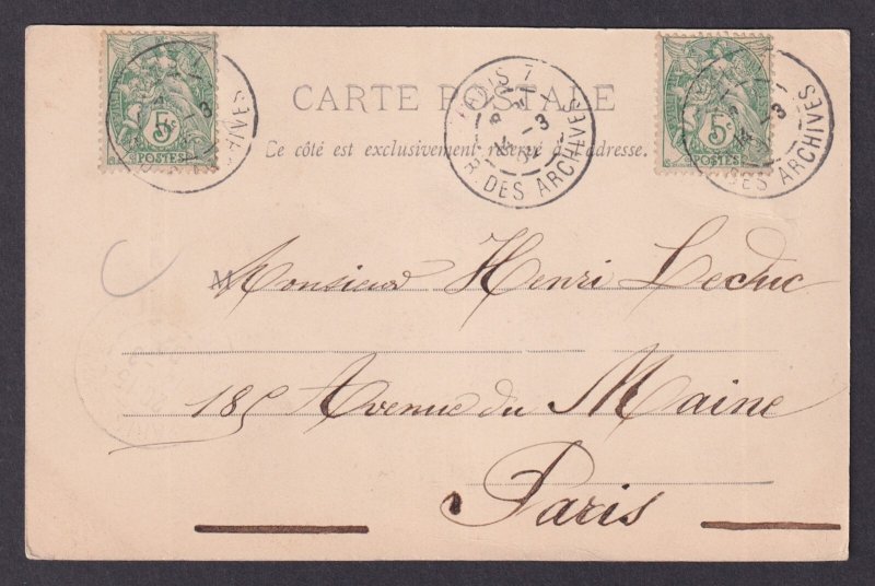 FRANCE, Postcard, Paris, The Panthéon