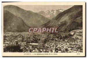 Old Postcard Luchon Vue Generale From Taking Cazarilh