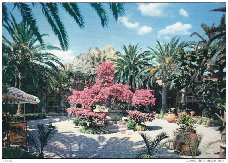 Gardens of St. Domenico Hotel, TAORMINA, Italy, PU-1962