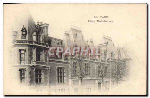 Old Postcard Paris Place Malesherbes