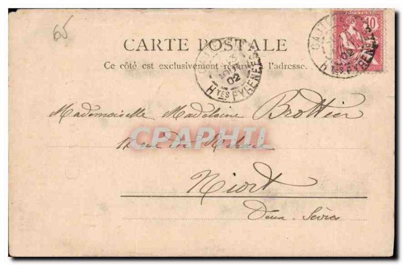 Old Postcard Cascade Cerisey