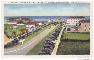 One of the popular bathing resorts on the Atlantic Ocean, The Center of CAROL...