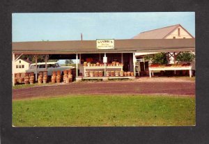 PA Sandoe's Fruit Market Route 34 Biglerville Pennsylvania Postcard