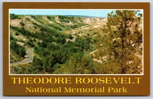 Theodore Roosevelt National Memorial Park North Dakota~Scenic Hwy~Vintage PC