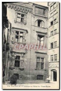 Postcard Old Toulouse Interior of the Hotel du Vieux Raisin