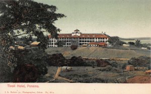 Tivoli Hotel, Panama, early postcard, undivided back, unused