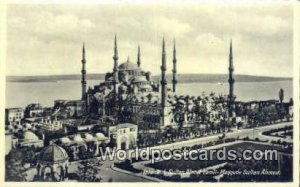 Sultan Ahmer Camii, Mosquee Sultan Ahmed Turkey Unused 