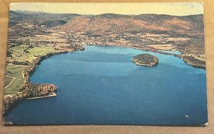 1976 USED POSTCARD - ISLAND POND, VERMONT