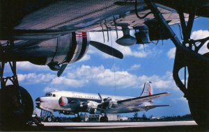 Eastern Airlines - DC-4    (aviationcards.com)