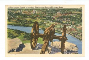 TN - Chattanooga, Lookout Mountain. Confederate Cannon