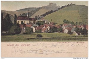 Gruss aus Durbach , Germany , PU-1897