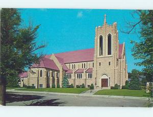 Unused Pre-1980 CHURCH SCENE Sioux Falls South Dakota SD L3424@