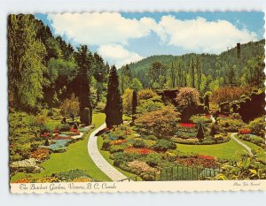 Postcard The Butchart Gardens, Victoria, Canada