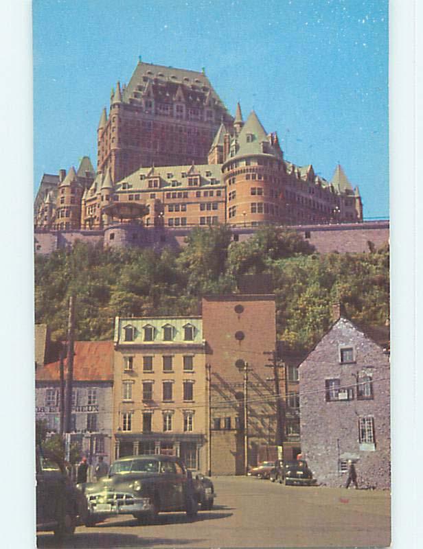 Unused Pre-1980 TOWN VIEW SCENE Quebec City QC p9008-12