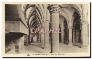 Old Postcard Mont Saint Michel Room Chevailers