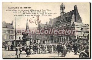 Postcard Old Country 1914 1917 Noyon Oise