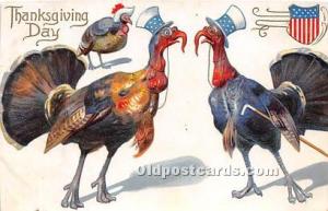  Thanksgiving Greetings Postcard 