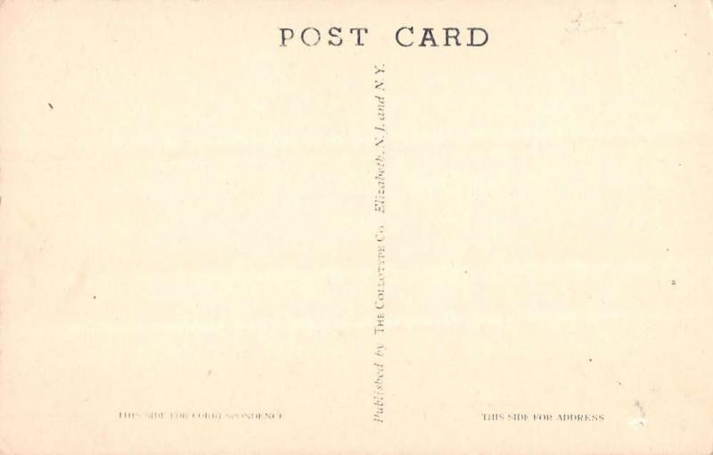 Haddonfield New Jersey US Post Office Street View Antique Postcard K33822