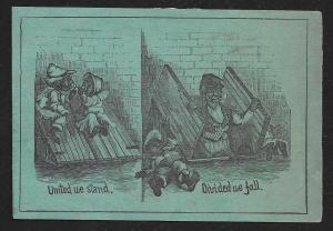 VICTORIAN TRADE CARD N Walker & Co Clothiers