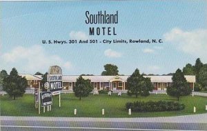 North Carolina Rowland Southland Motel