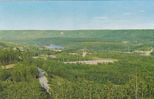 Canada Aerial View Hudson Hope British Columbia