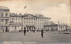 SUOMI FINLAND~HELSINKI PRESIDENTIN LINNA PRASIDENTENSCHLOSS~PHOTO POSTCARD