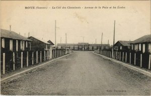 CPA ROYE Cité des Cheminots Avenue de la Paix (19378)