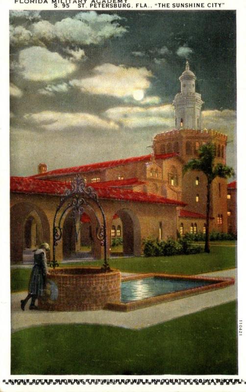 Florida St Petersburg Florida Military Academy 1927 Curteich