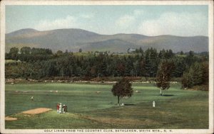 Bethlehem NH Golf Course Unnumbered c1910 Detroit Publishing Postcard
