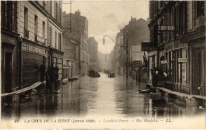 CPA Levallois Perret Rue Marjolin (1311170)