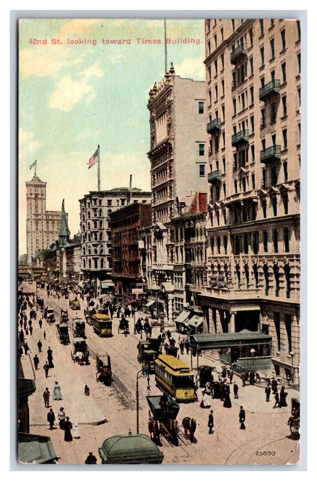 new york city street view corner