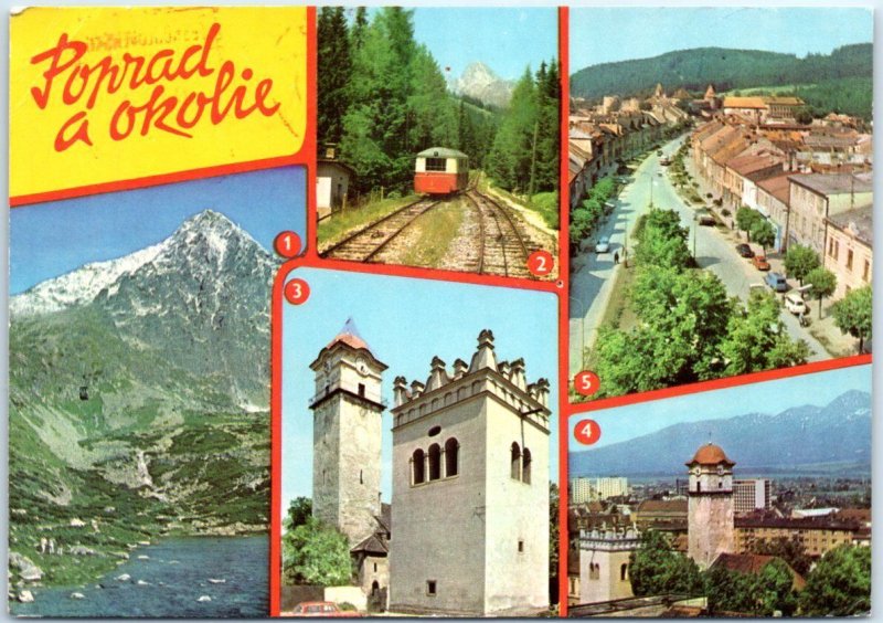 Postcard - Poprad and Surroundings - Poprad, Slovakia