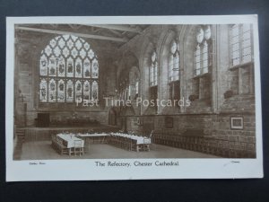 Cheshire CHESTER CATHEDRAL THE REFECTORY - Old RP Postcard by Chidley Photo